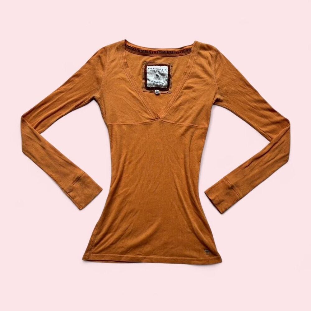 Abercrombie-fitch Women's Orange Blouse